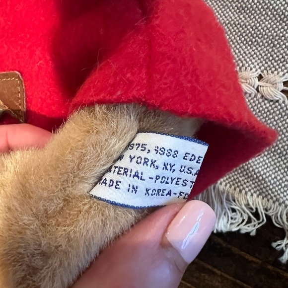 Paddington Bear Plush Toy, 31st anniversary with tags, Eden Toys, see pics - Picture 6 of 9